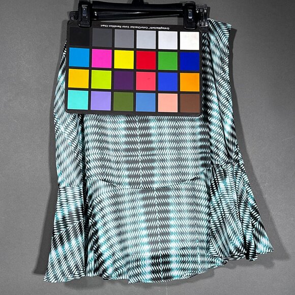 Worthington Ruffle Hem Lined Skirt Size 14 - Picture 11 of 11